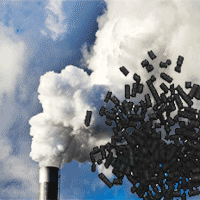 Формованный каменноугольный активированный уголь Silcarbon для фильтров воздуха и газов