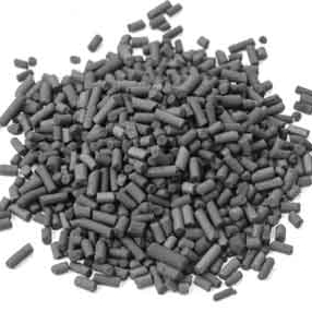 Импрегнированный йодистым калием активированный уголь Silcarbon J42 для фильтров воздуха от диоксида серы